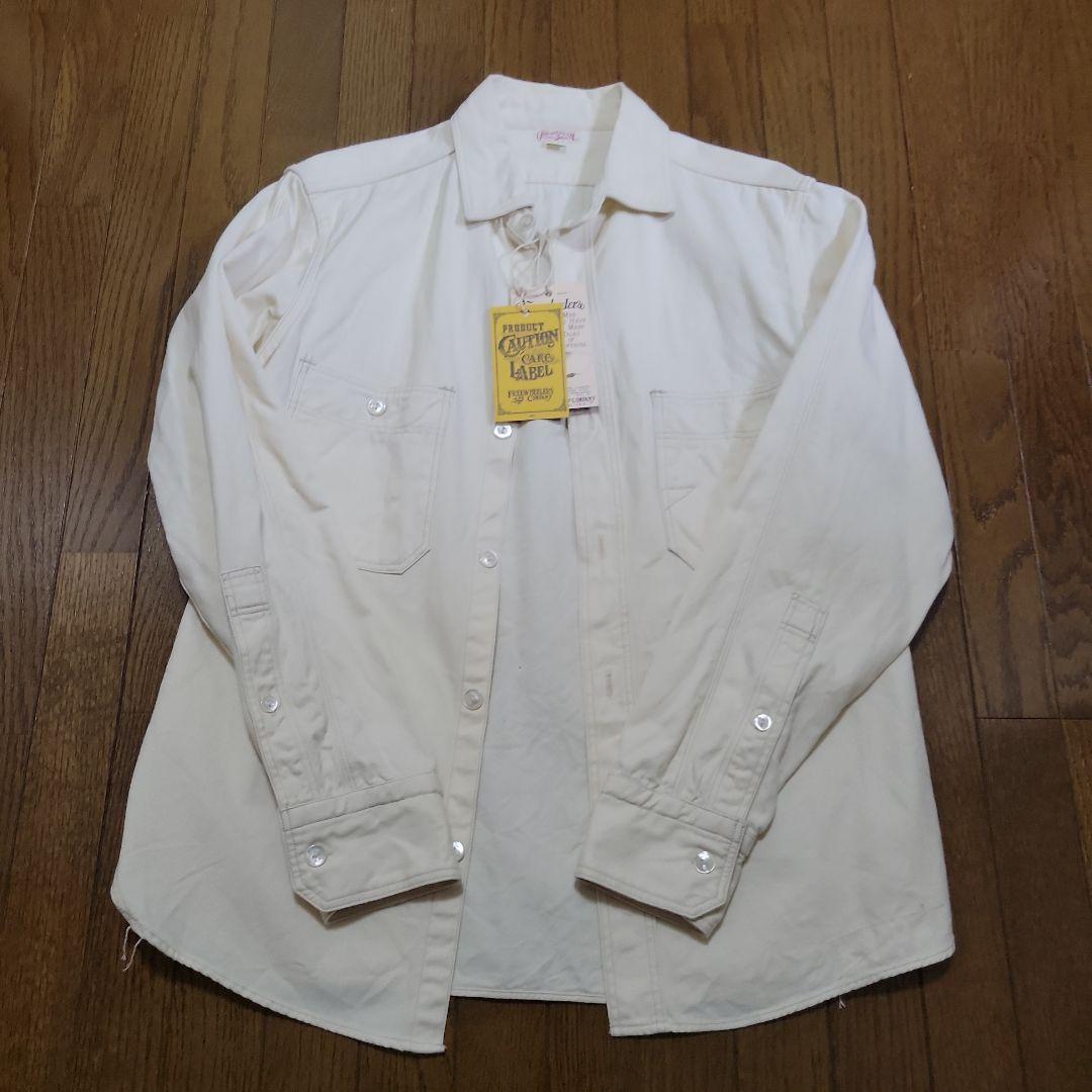 トップス FREEWHEELERS DIAMOND CRACKER RAW WHITE