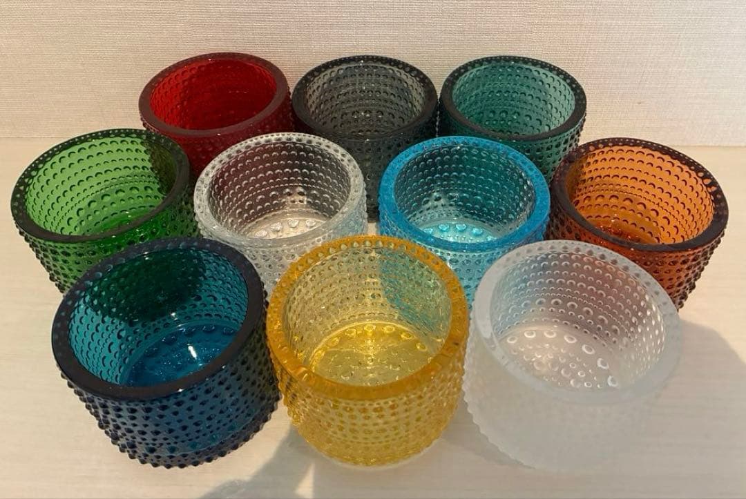 イッタラ　カステヘルミ キャンドルホルダー　10個セット