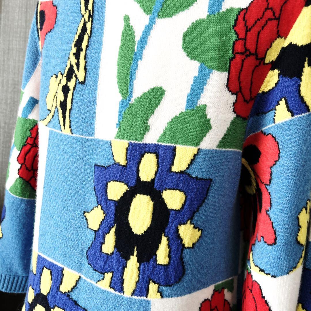 極美品　CHANEL シャネル　ドバイ　コレクション　カーディガン　コート　花