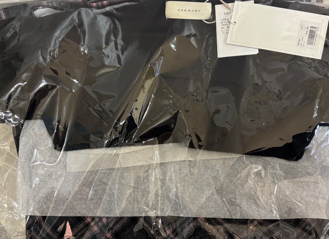 専用ページndmary Selena check mini dress gray