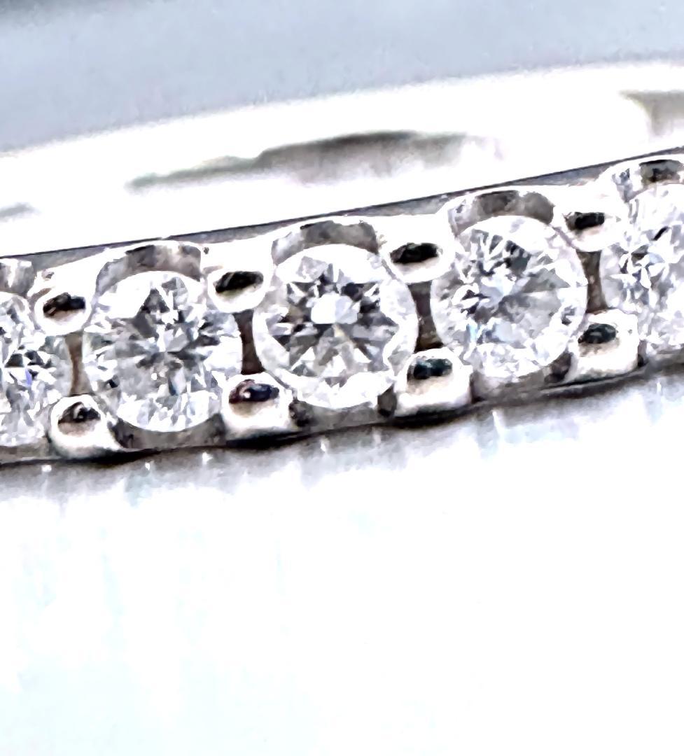 ギャラ 完備　極美品　グラフ　ラウンド ダイヤ ウェディング バンド