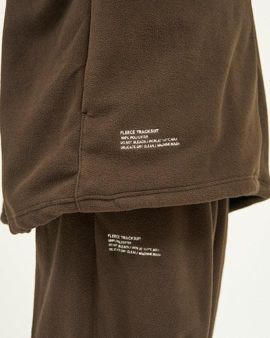 L　FreshService FLEECE TRACK SUIT　フリース　茶