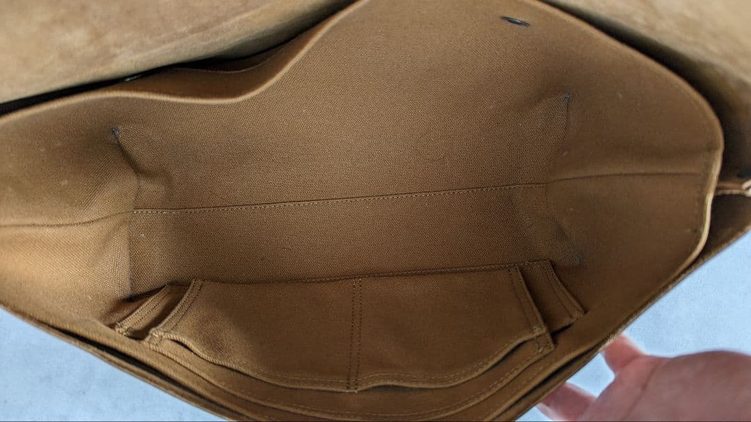 Uni&co ユニアンドコー メッセンジャーバッグ(S) キャメル