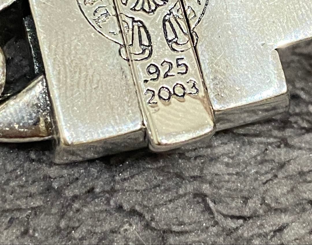 腕時計　ベルト　クロス　925刻印　シルバー　ウォッチバンド