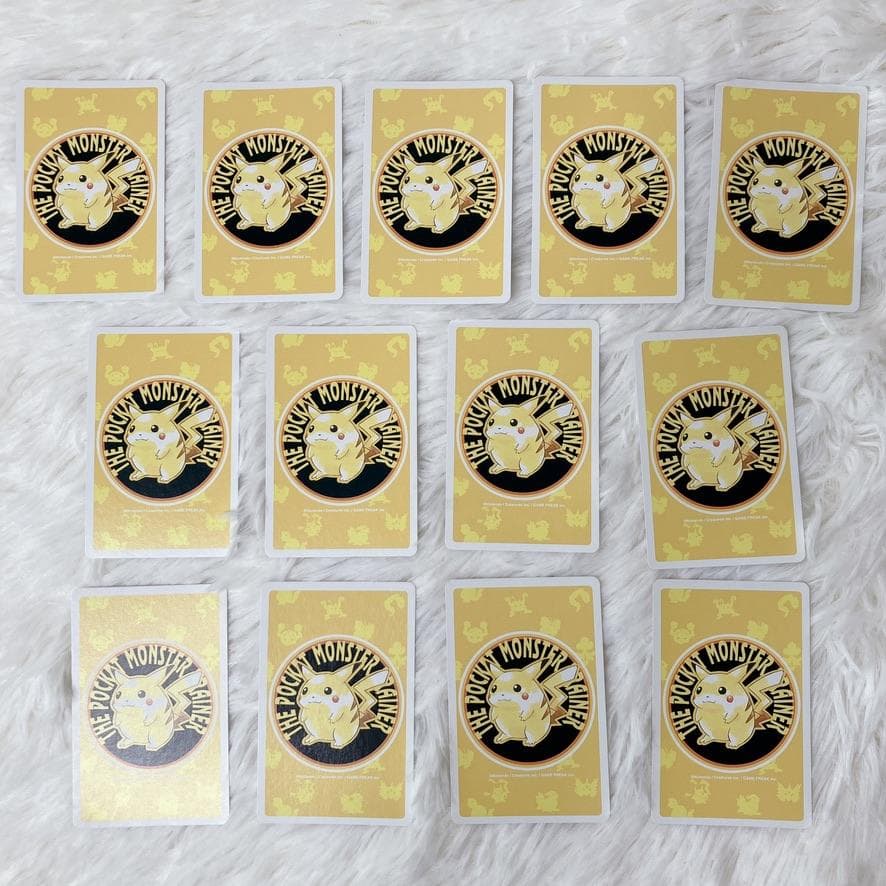 ✨希少✨ ポケットモンスター トランプ ピカチュウバージョン