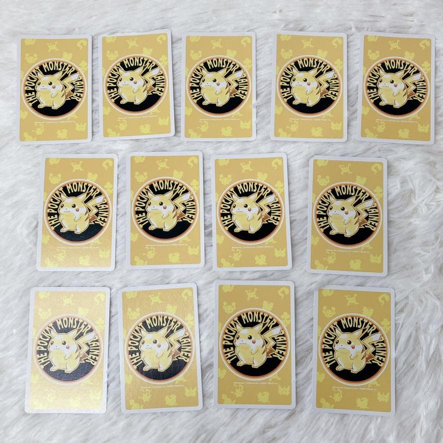 ✨希少✨ ポケットモンスター トランプ ピカチュウバージョン