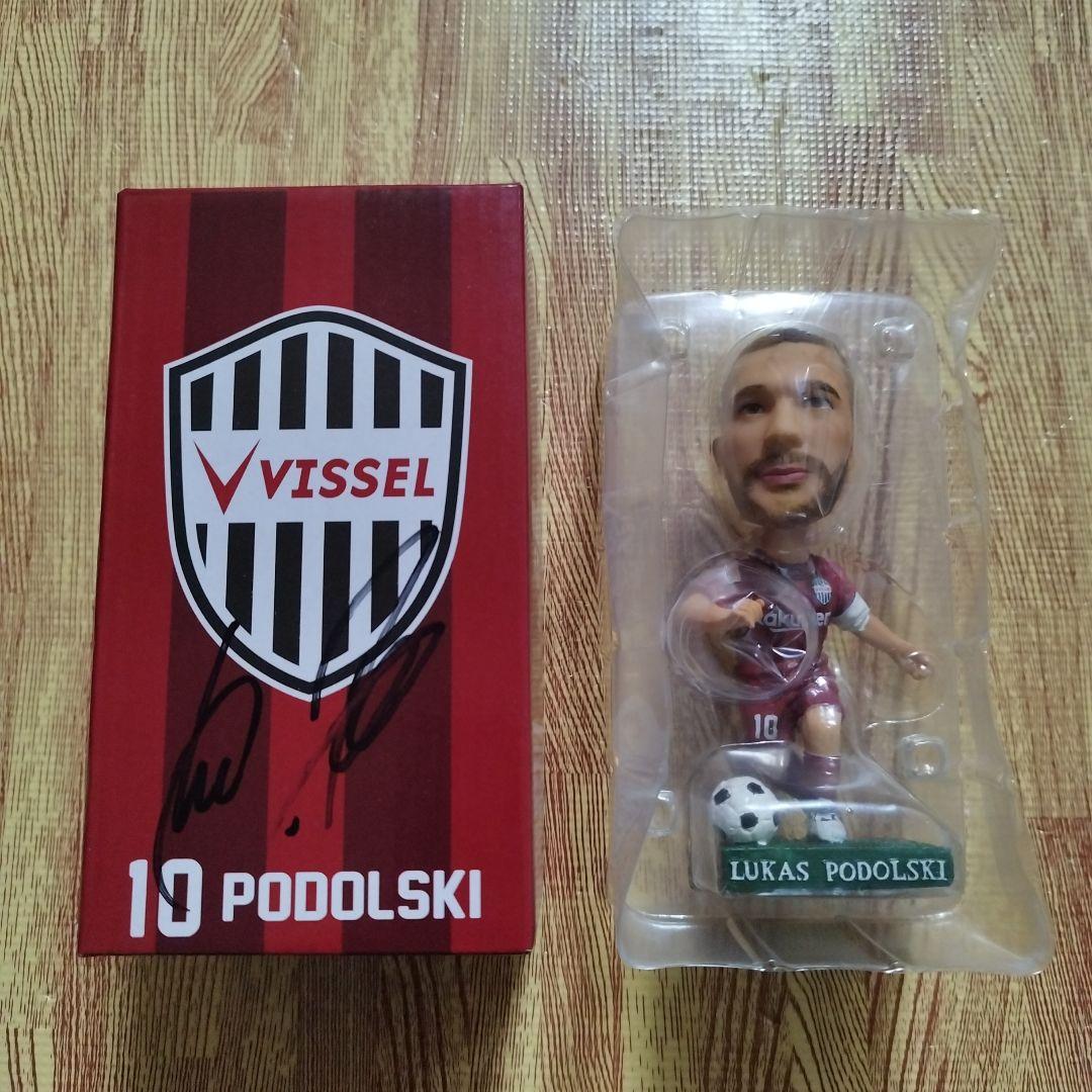 【直筆サイン/非売品】Vissel Kobe ルーカス・ポドルスキ フィギュア