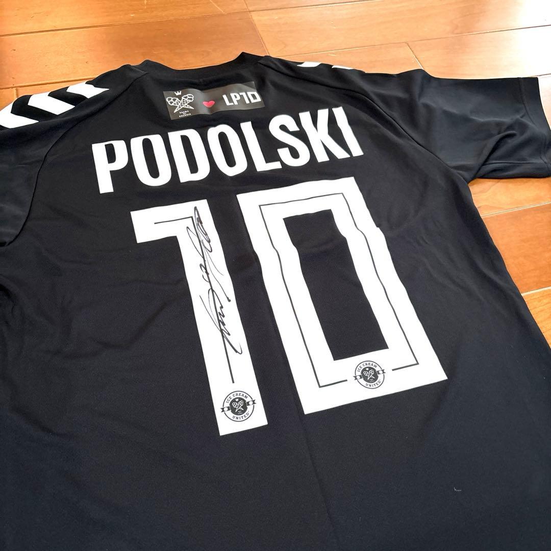 ポドルスキ　直筆　サイン入り　ユニフォーム　ドイツ代表　ヴィッセル神戸