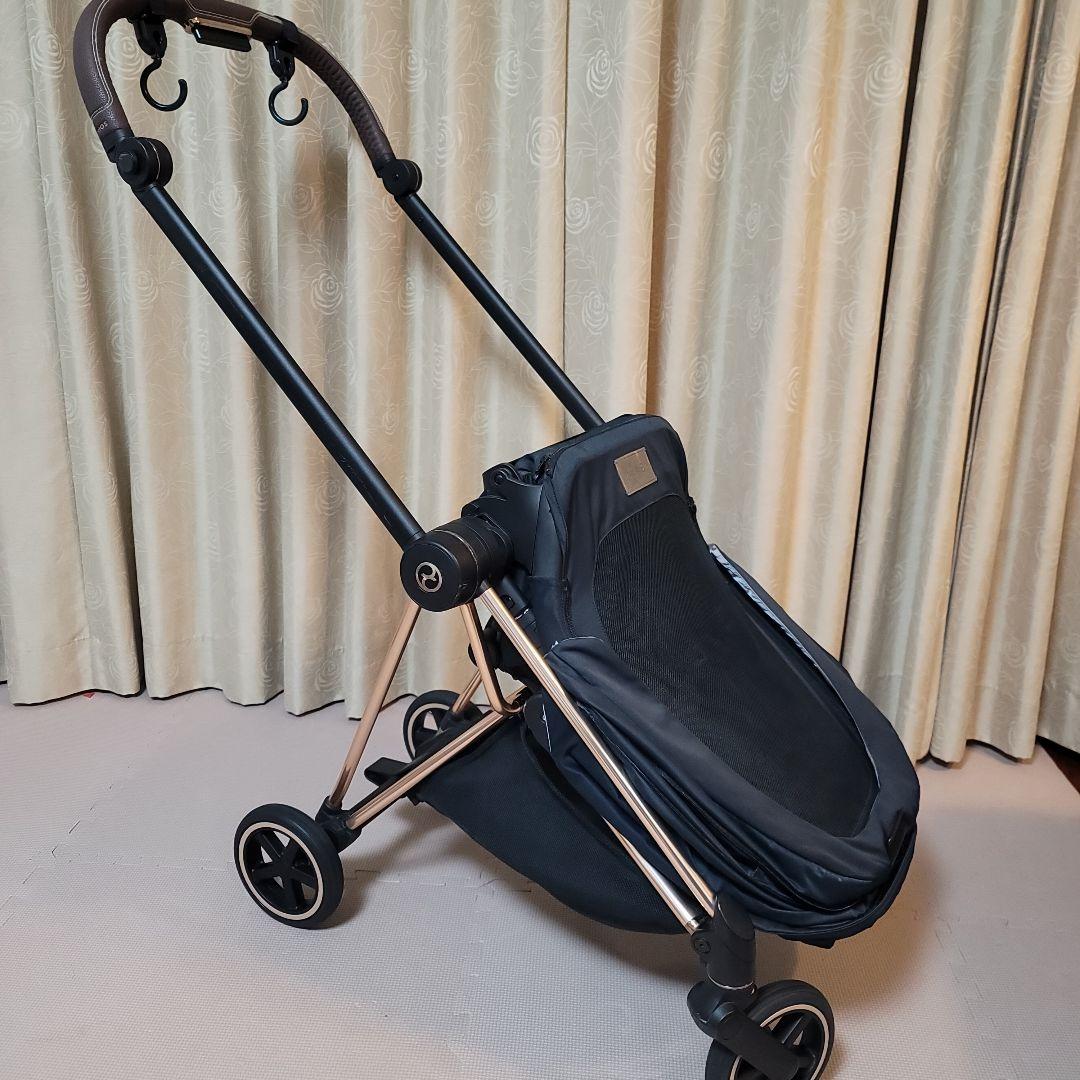 cybex Mios ベビーカー ブラックシャンパンゴールド　ローズゴールド