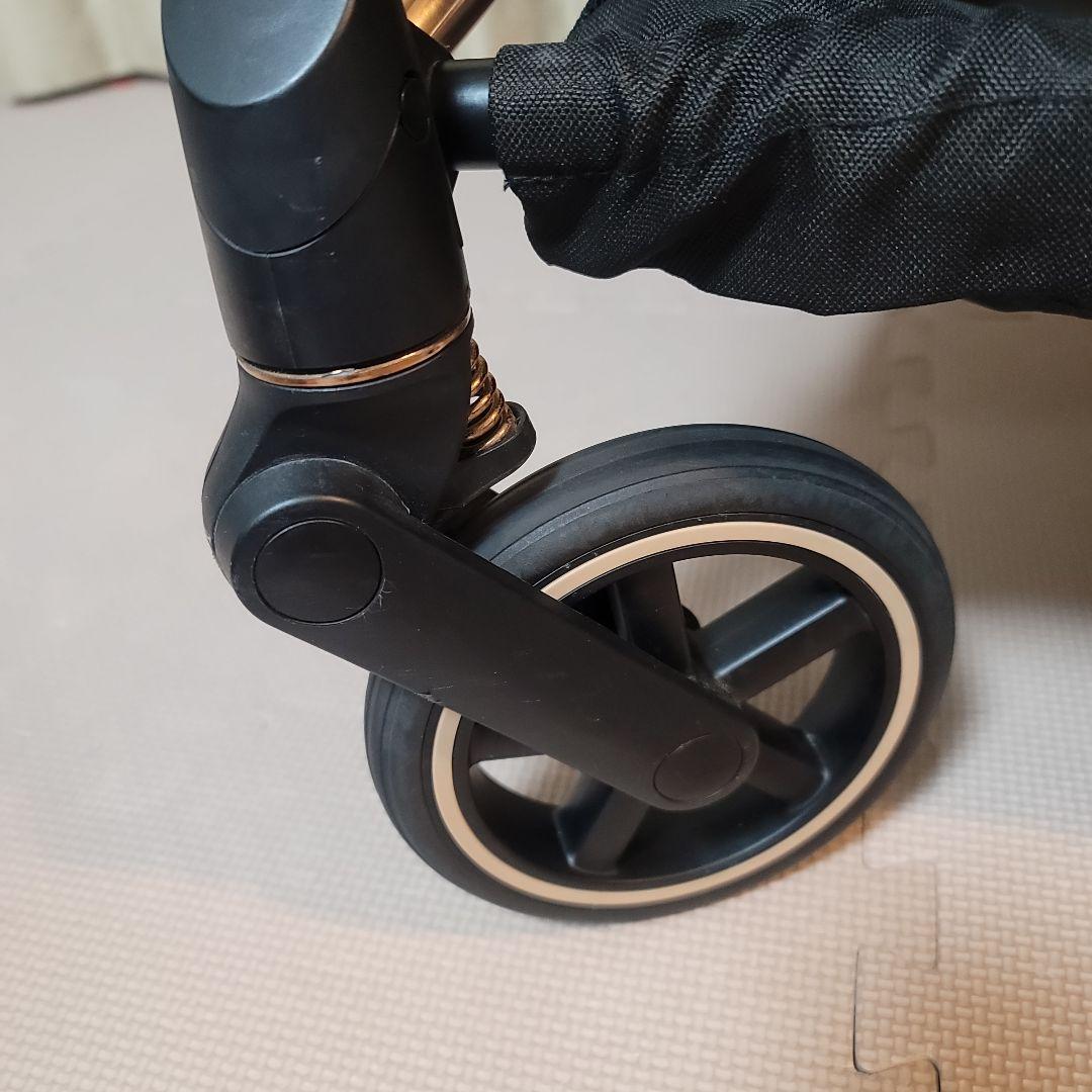 cybex Mios ベビーカー ブラックシャンパンゴールド　ローズゴールド