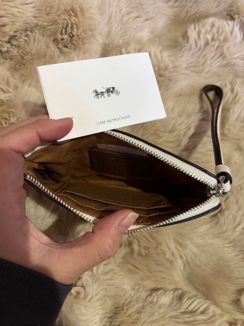 【パンダ様】COACH スター・ウォーズ ポーチ ホワイト