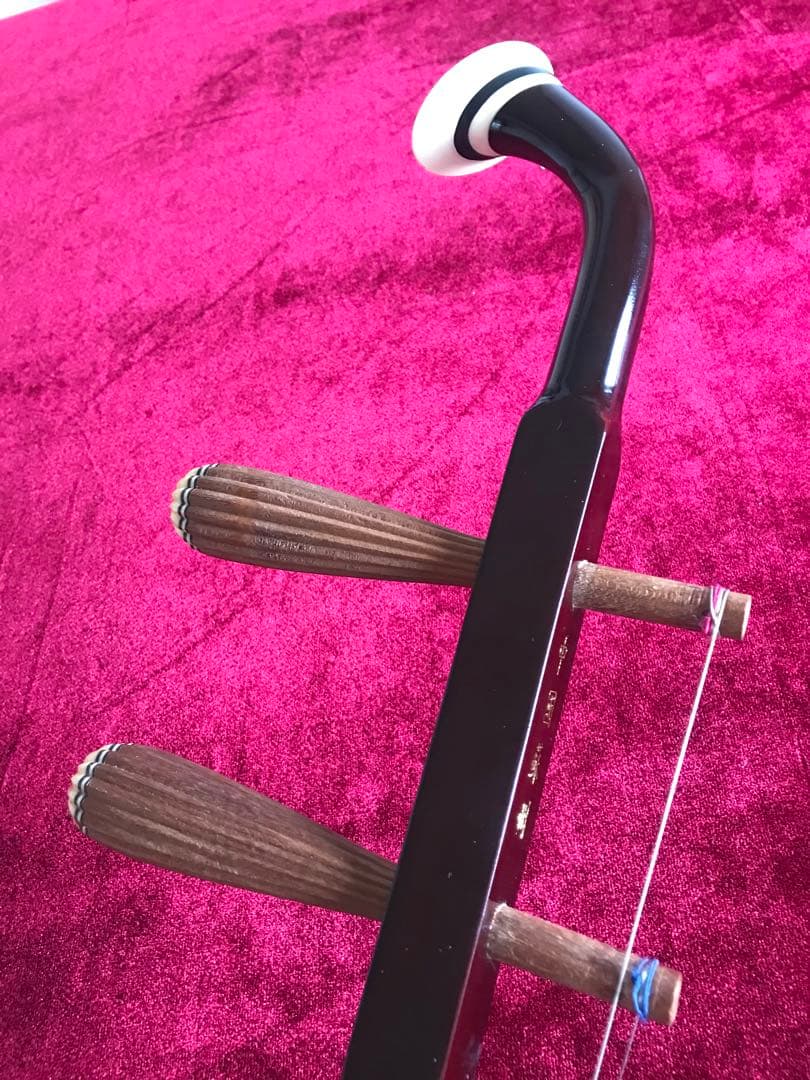 二胡★中古品★蛇本皮★必需品揃い★音など確認済み