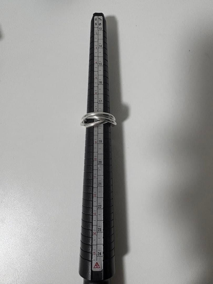 ティファニー 3連リング 17号シルバー925 Tiffany トリニティ