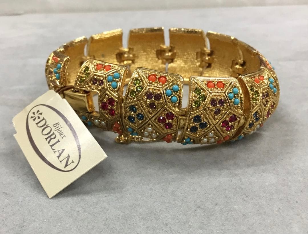 ヴィンテージ　アンティーク　ドーランブレスレット(1956)