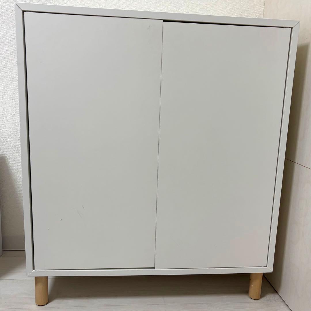 【完成品】IKEA EKET エーケト キャビネット 脚付き