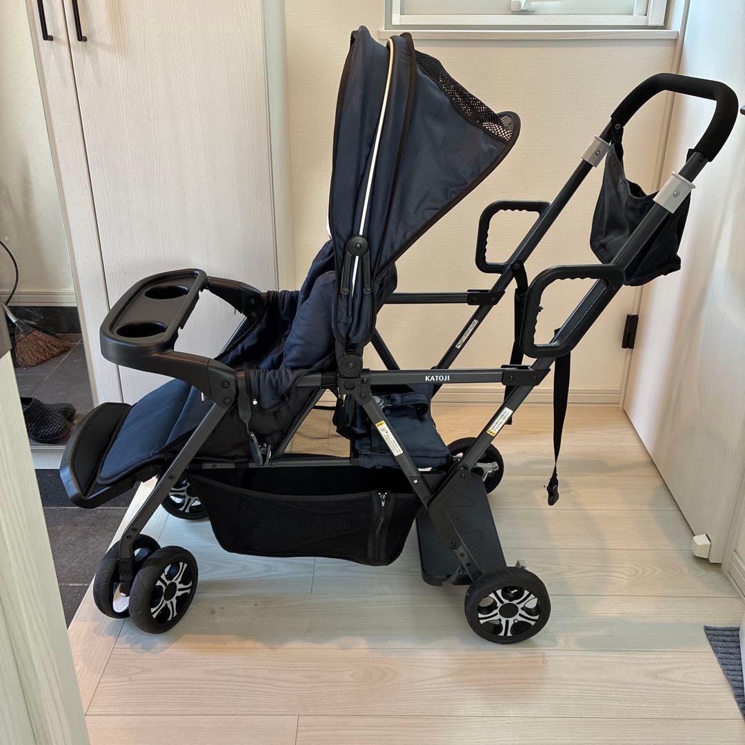 KATOJI二人乗りベビーカー