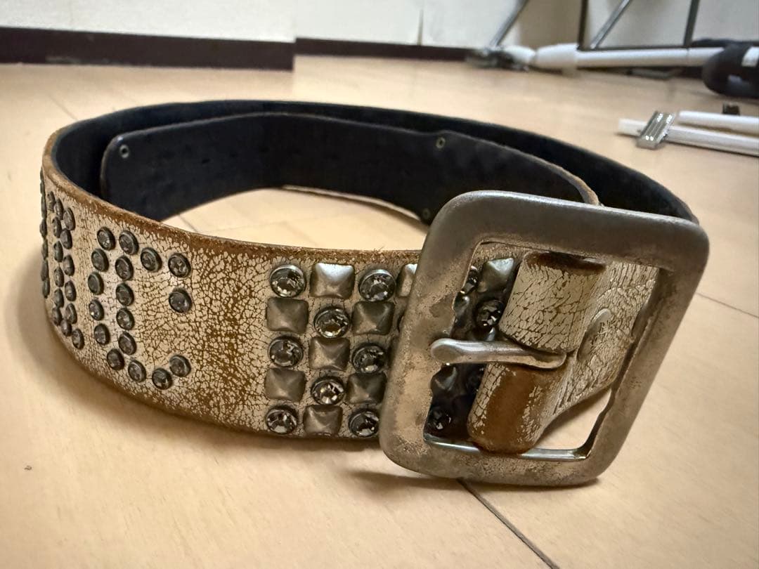 週末セール ヒステリックグラマー×バルタザール スワロフスキーベルト Sサイズ