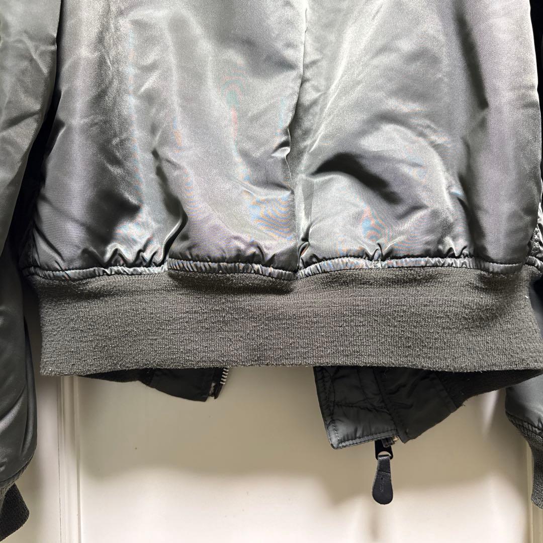 ALPHA MA-1 USA製ビンテージ 裏地同色　MIL-J-82790I