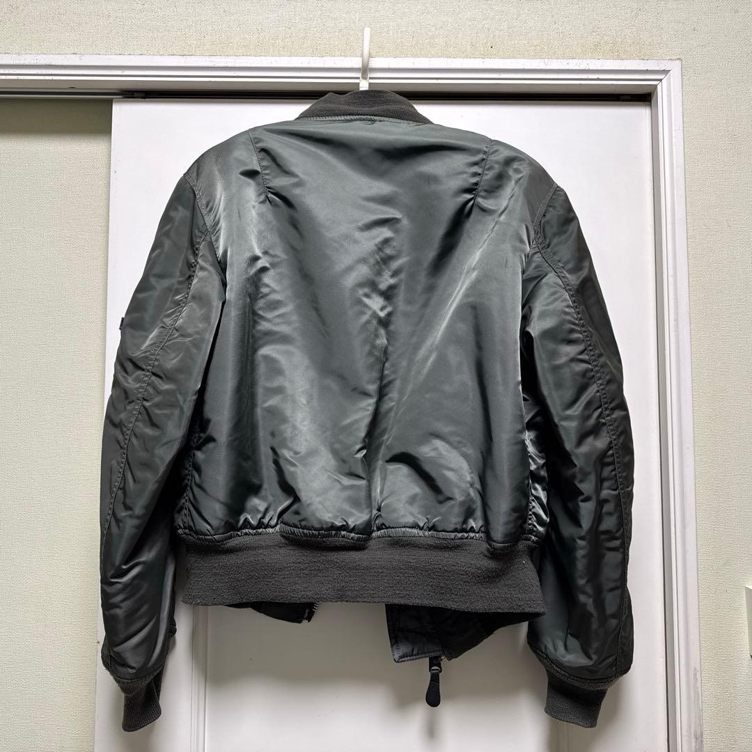 ALPHA MA-1 USA製ビンテージ 裏地同色　MIL-J-82790I