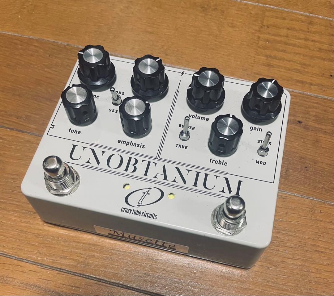 ギター crazy tube circuits UNOBTANIUM