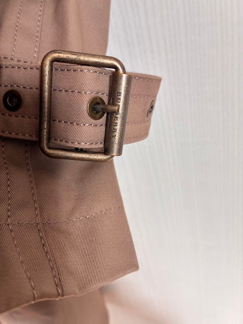 バーバリーブラックレーベル　トレンチコート　ライナー付き　ベルト付き　Mサイズ