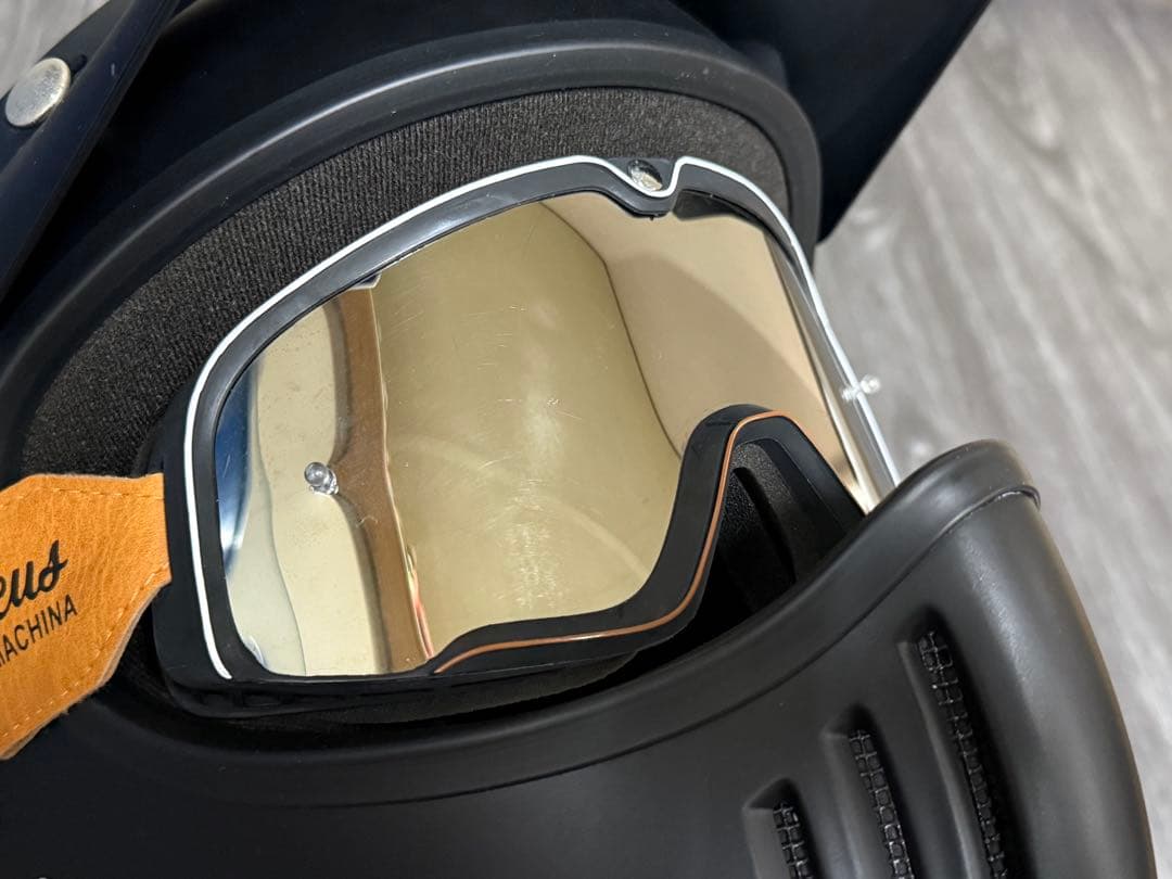 DAMMTRAX フルフェイスヘルメット デウスマキナ ゴーグル セット