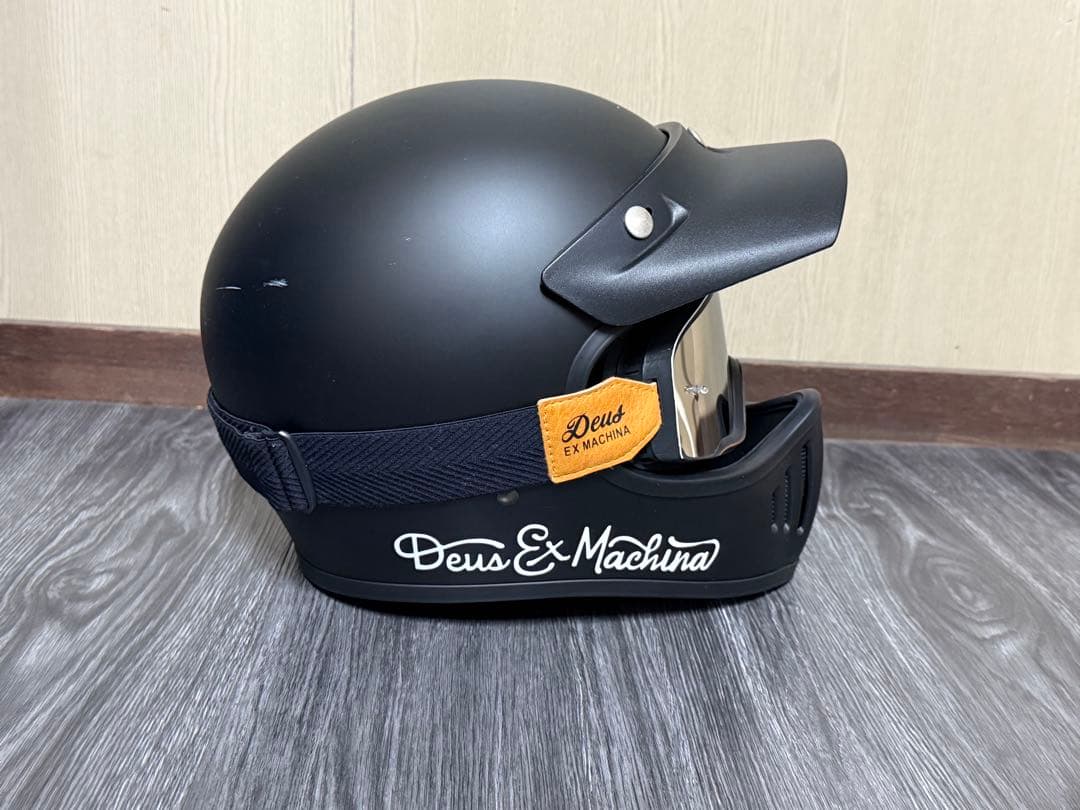 DAMMTRAX フルフェイスヘルメット デウスマキナ ゴーグル セット