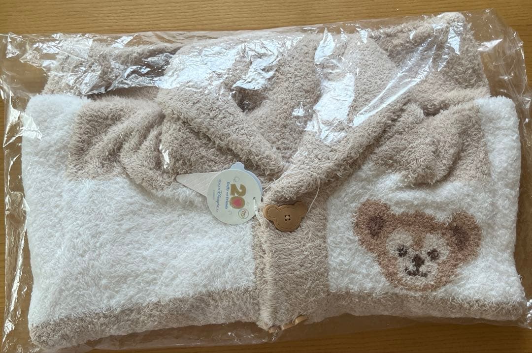 ディズニーリゾート　ジェラートピケ　ダッフィー　カーディガン