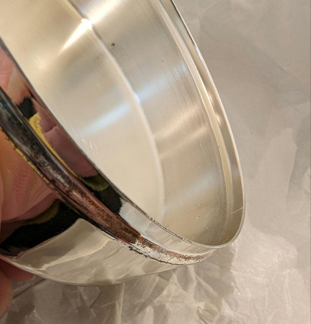 ムラーノガラス　シルバー　小物入れ　銀座WAKO