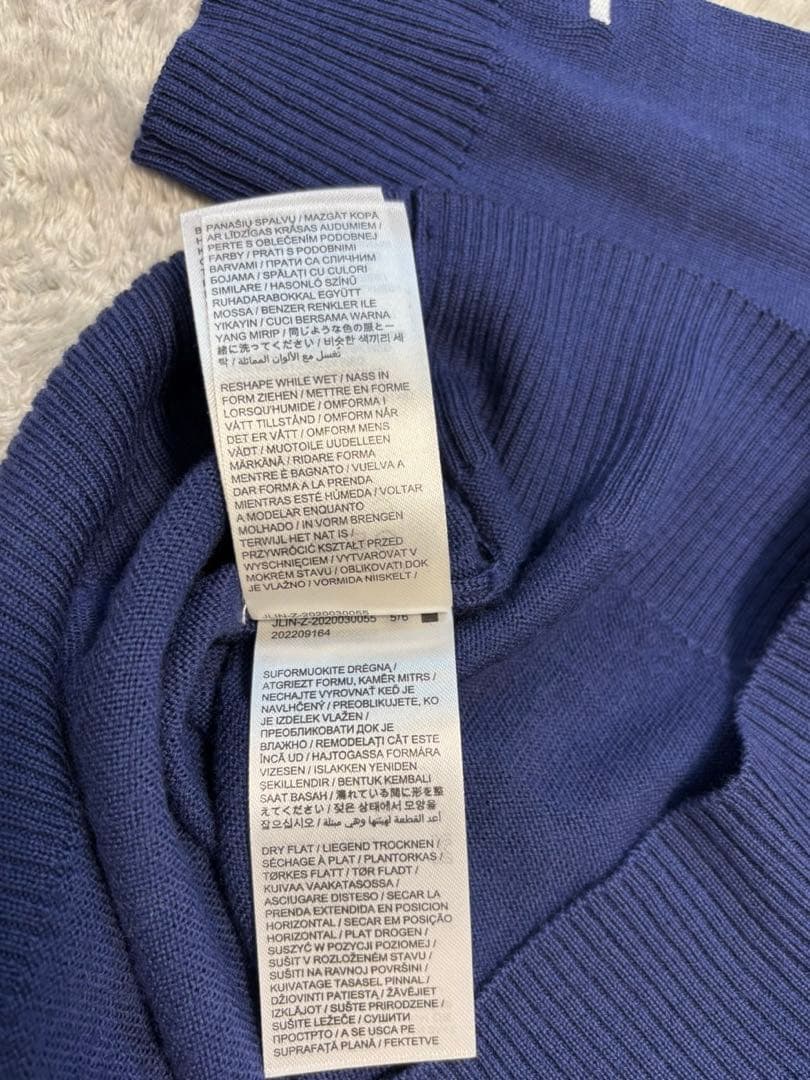 ★新品 J.LINDEBERG ゴルフセーター モックネック ハーフジップアップ