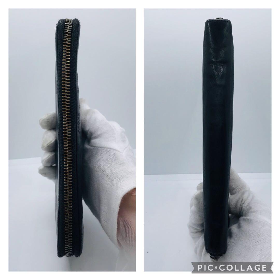 ルイヴィトン✨ダミエ アンフィニ ジッピーウォレット ヴェルティカル ブラック