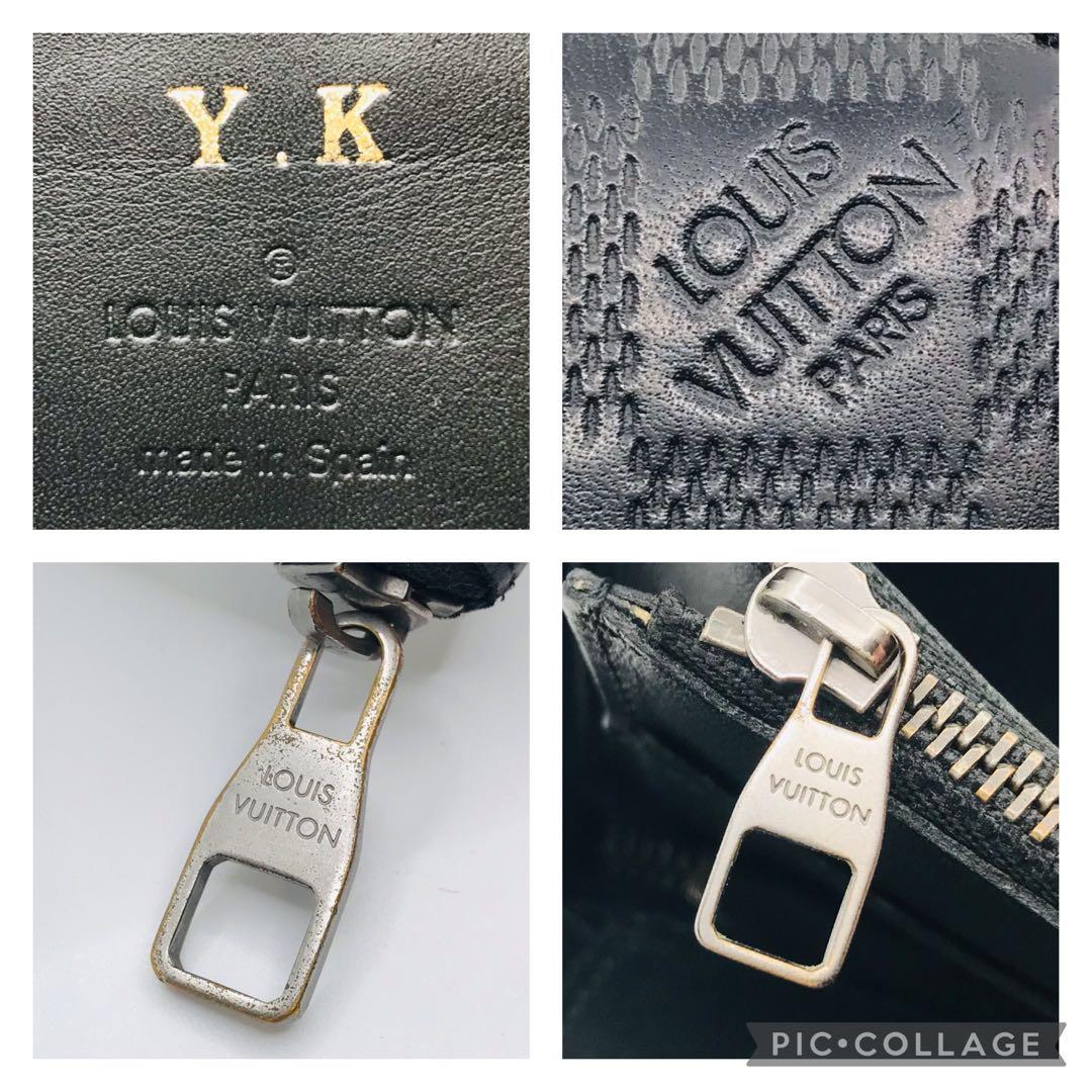 ルイヴィトン✨ダミエ アンフィニ ジッピーウォレット ヴェルティカル ブラック