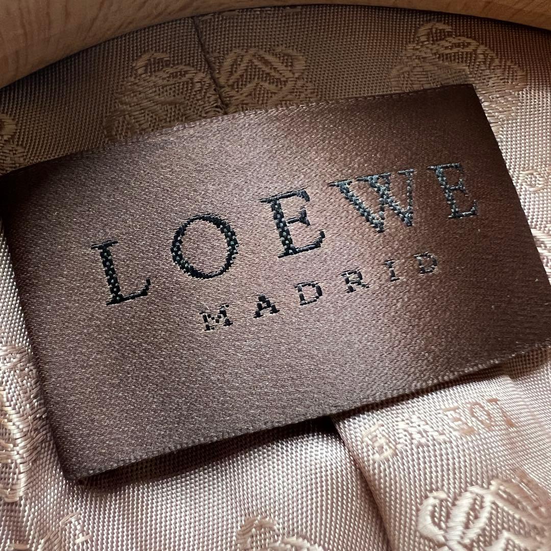 ロエベ レザージャケット ピンク アナグラム レディース 38 ビンテージ