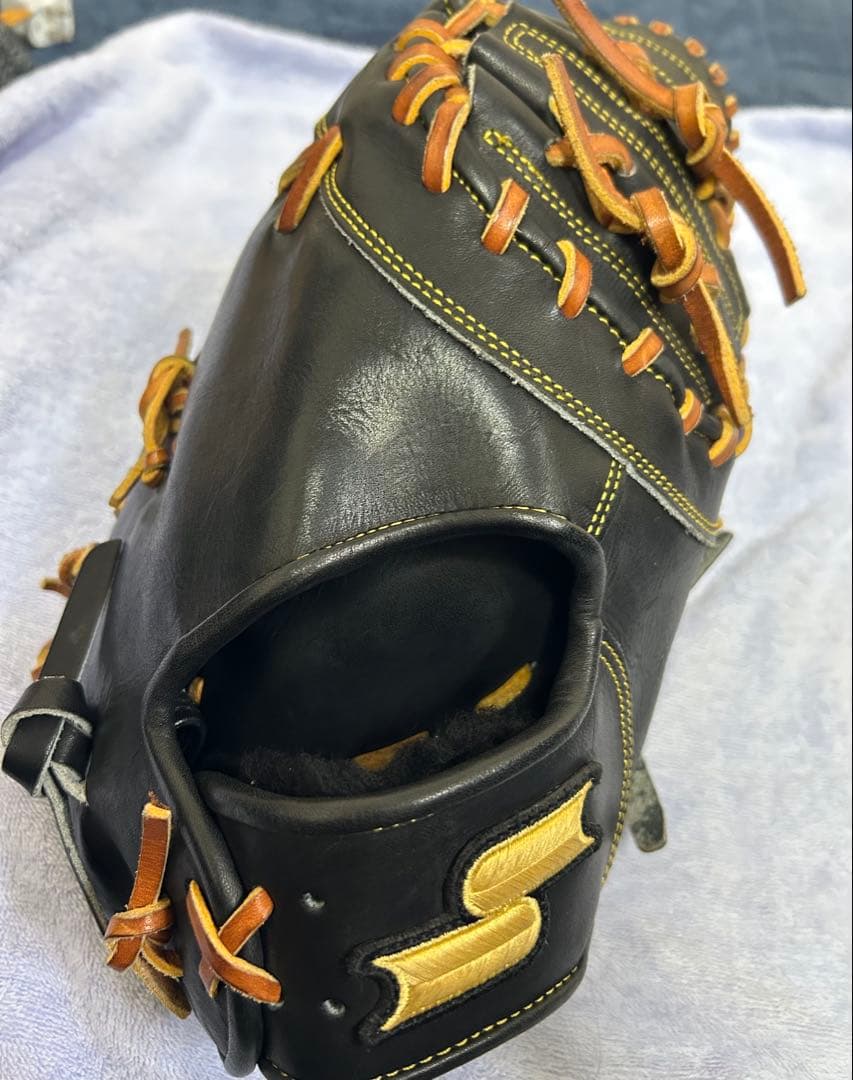 中古美品！SSK ファーストミット 硬式　グローブ 野球
