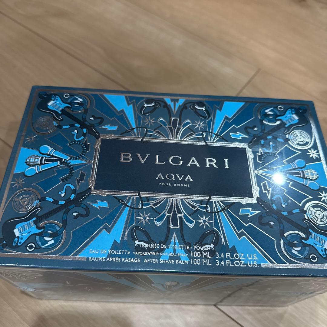 BVLGARI AQVA POUR HOMME セット　ポーチ付き