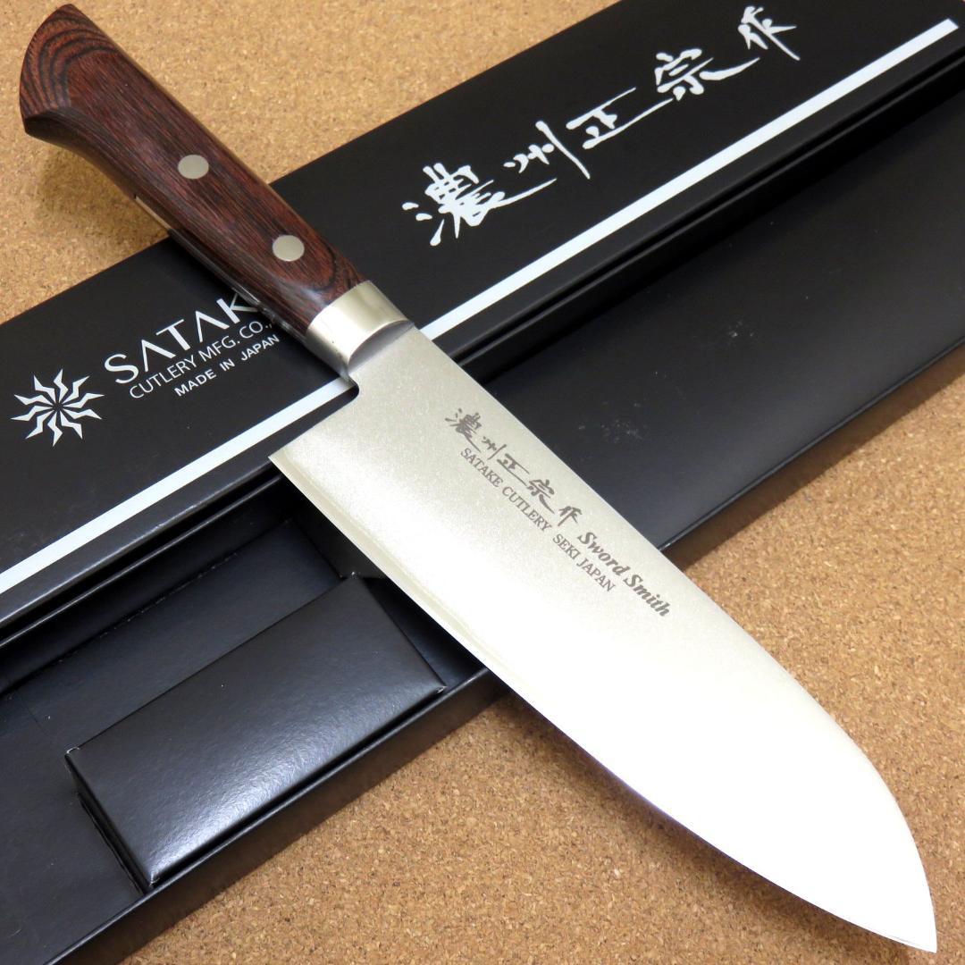 関の刃物 三徳包丁 170mm 濃州正宗作 割込 ステンレス鋼 両刃 万能 包丁