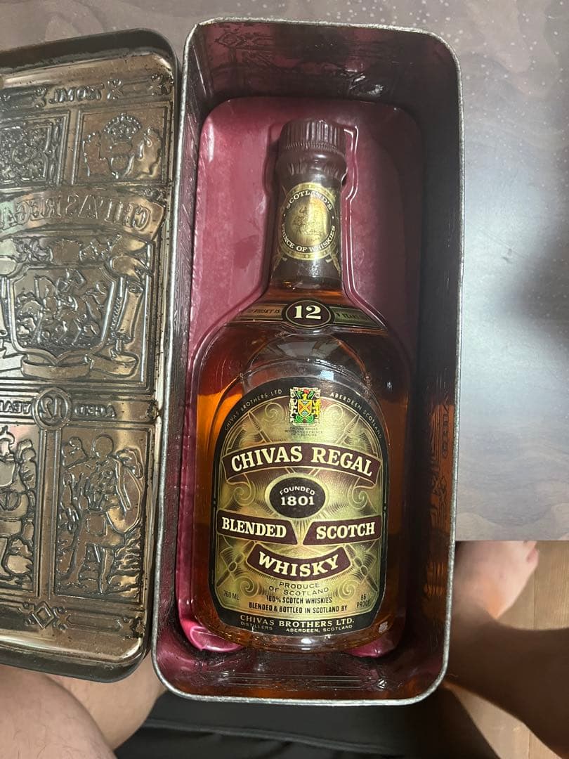 古酒３本セットCHIVAS REGAL 12年