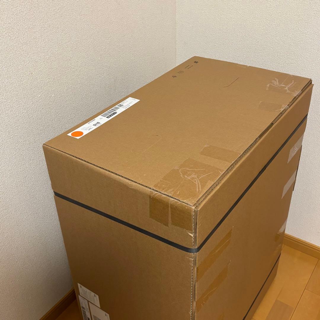 {新品○●未開封}イケア 回転パーソナルチェア ディヴリンゲ オレンジ 椅子