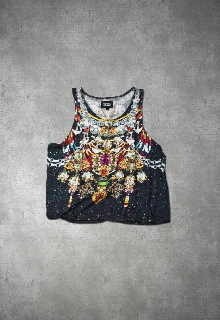 KTZ ジュエリー グラフィック タンクトップ 3-3-32 256