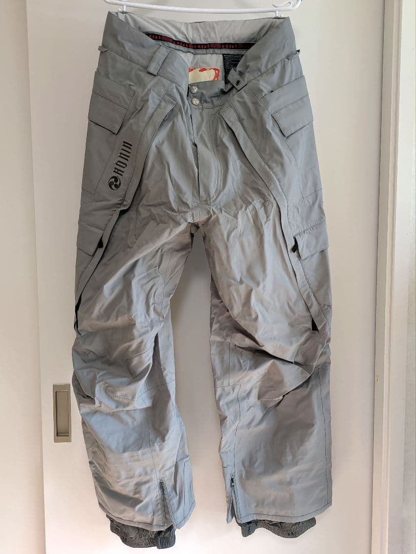 BURTON RONIN スノーボードウェア上下セット ベルトオマケ付き