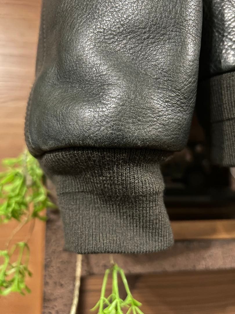 A.P.C. carhartt コラボ　デトロイトレザージャケット　XS