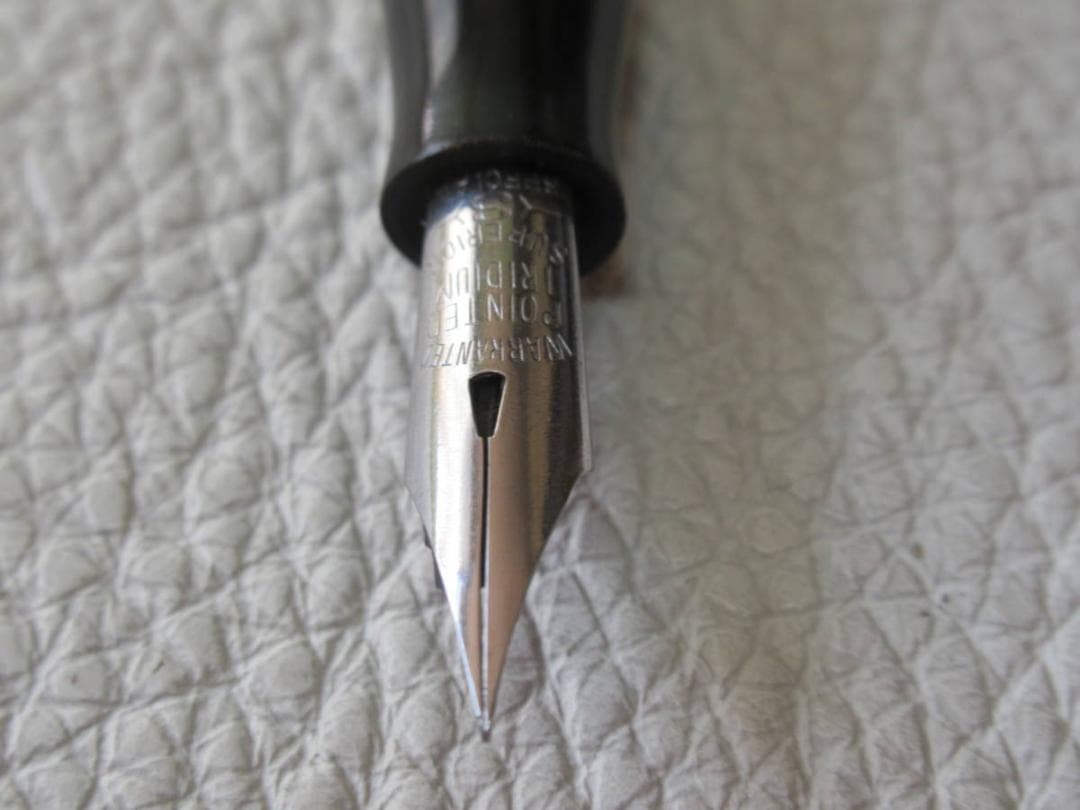 ◆未使用 1950年頃◆MEKARS『PERLITE』セルロイド製 ペン先細字