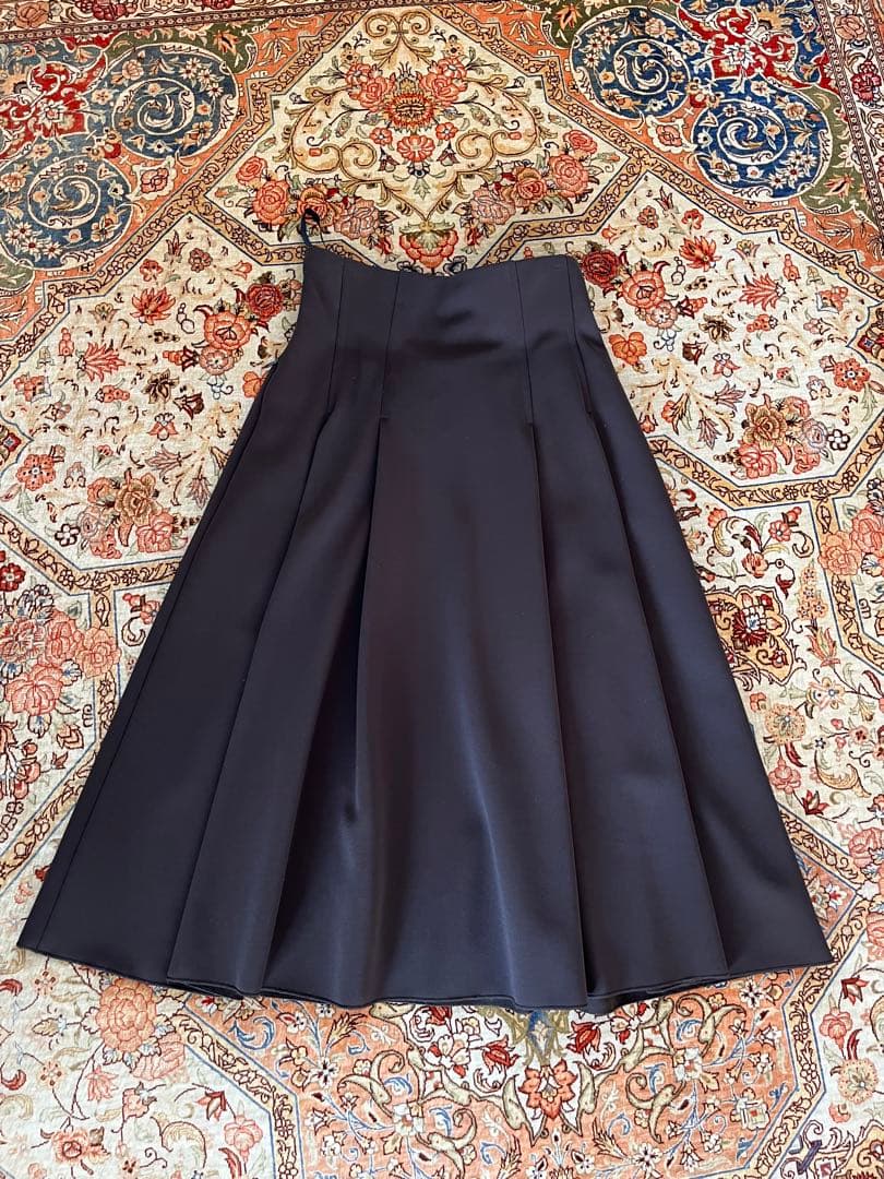 フォクシーニューヨーク　ブラウンふんわりスカート　サイズ40