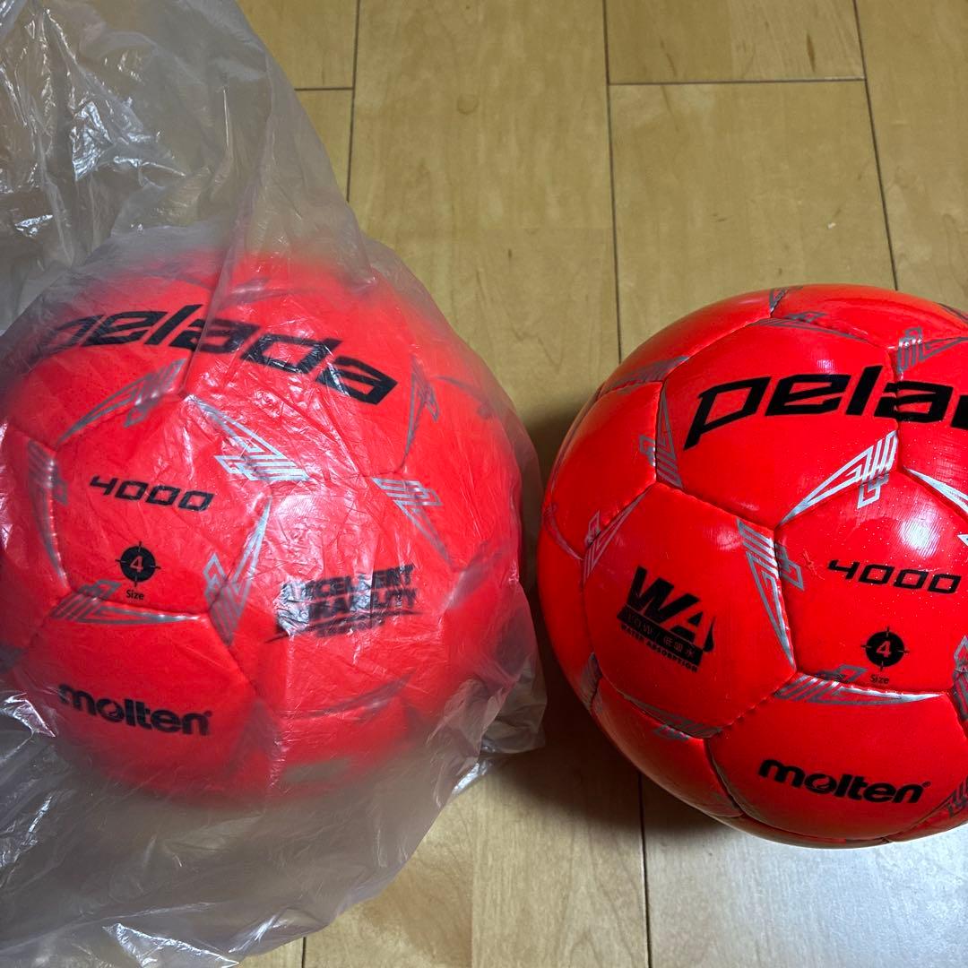 ペレーダ 4000 サッカーボール4号球　2個