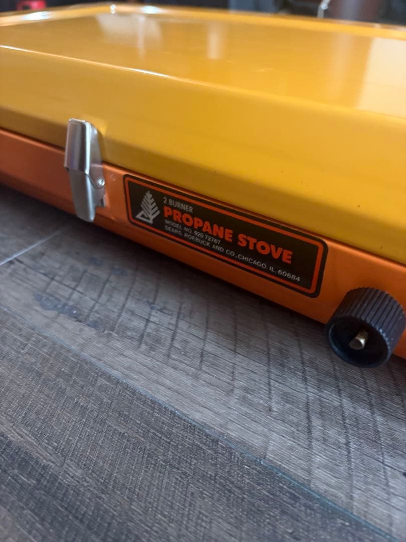 激レアデッドストック　searsシアーズ　ビンテージ　2バーナー　ツーバーナー