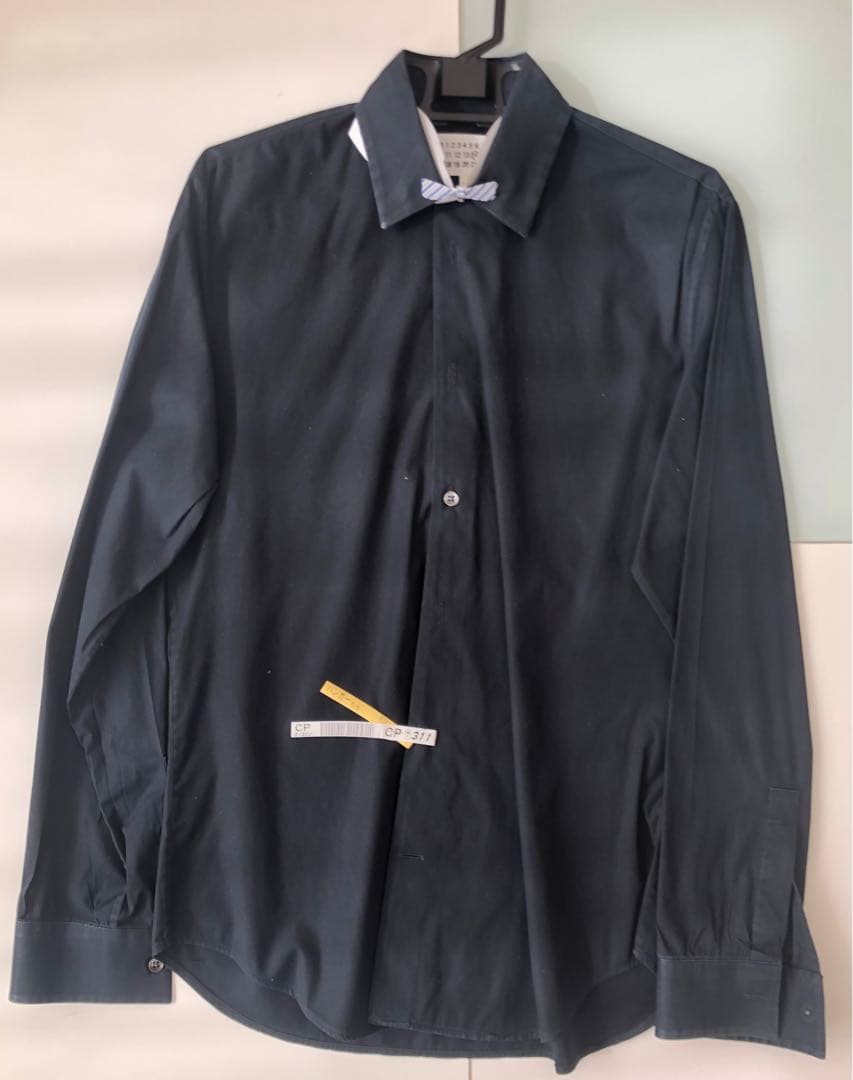 メゾン マルジェラ 長袖シャツ 38 黒色