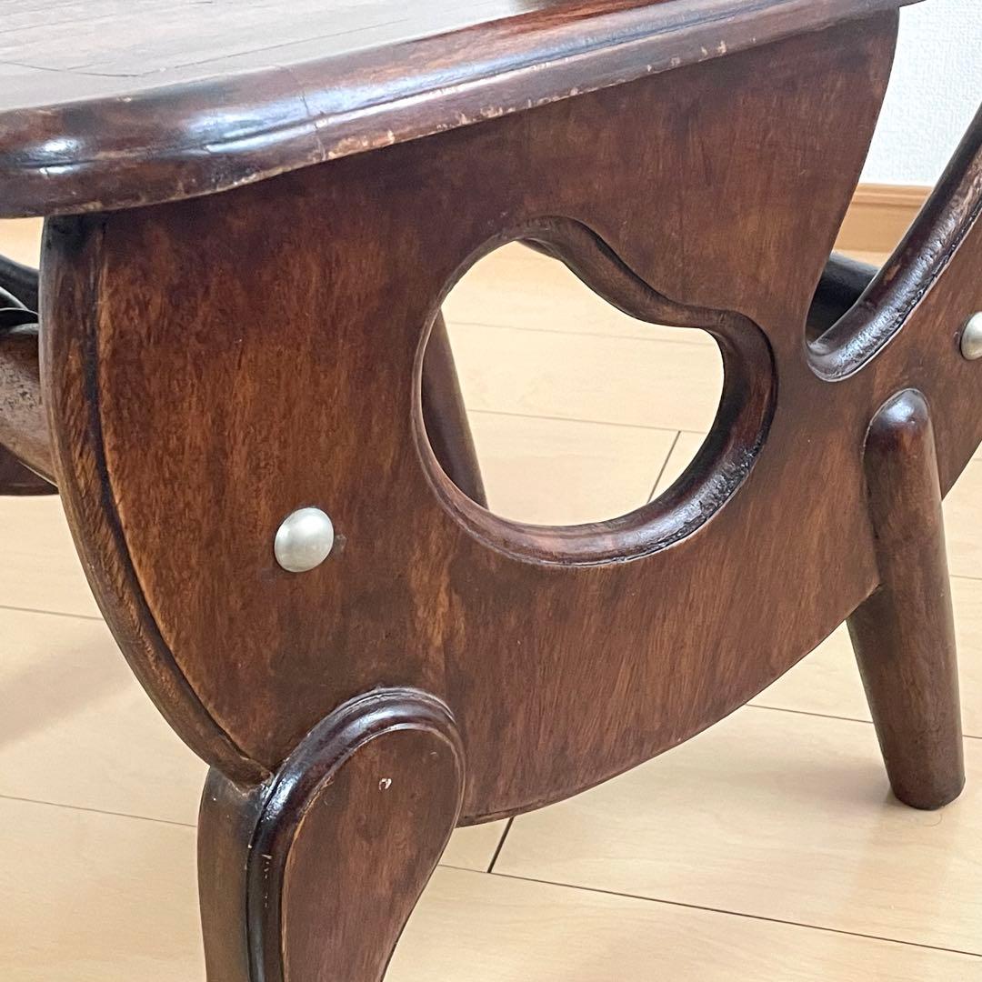 アンティークチェア ラウンジチェア 無垢 イギリス フランス カントリー 民芸