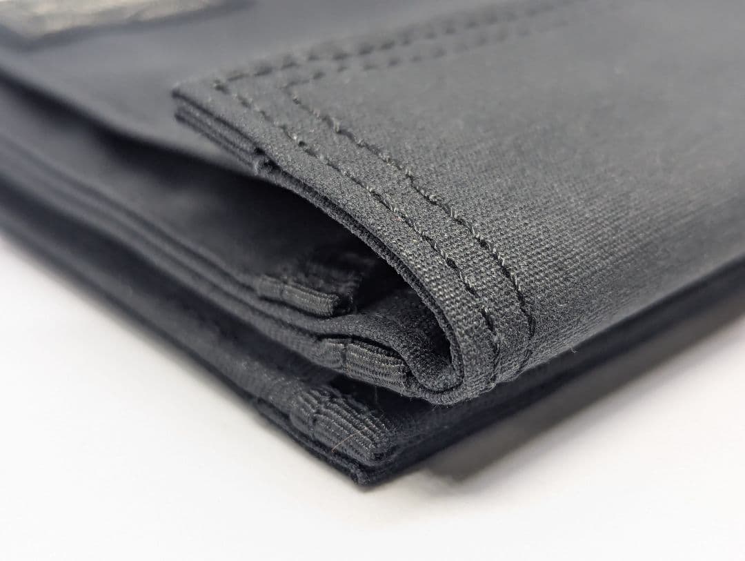 未使用　PORTER ポーター 折りたたみ財布 ブラック リング付き ナイロン