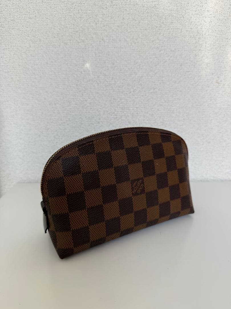 ダミエ・キャンバスポーチ