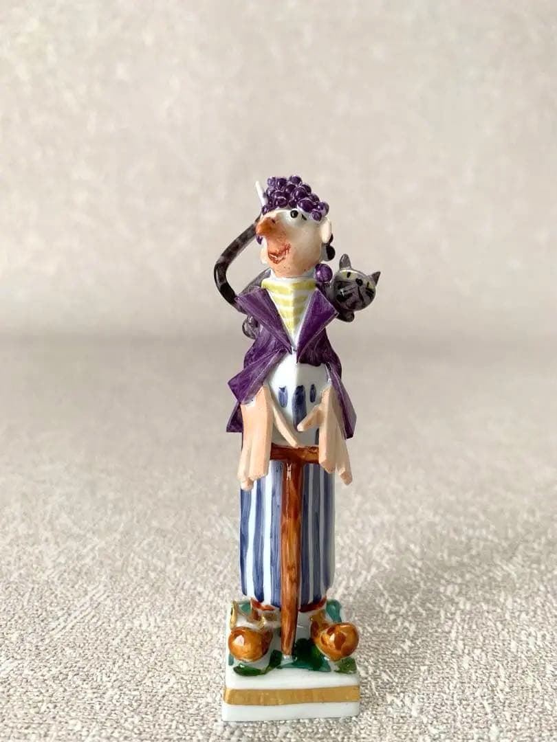 MEISSEN マイセン 『 グリム童話 魔女 』 人形 置物